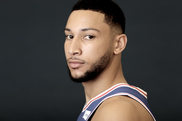 Australian NBA star Ben Simmons.