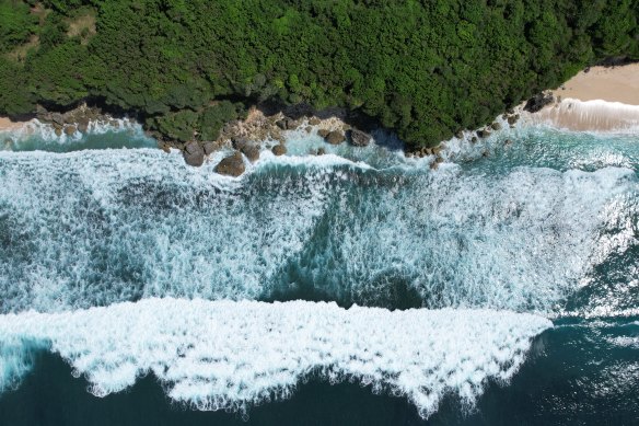 Uluwatu is famous for its surf breaks.