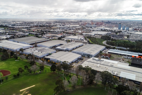 The state government wants 80,000 people to live and work in Fishermans Bend by 2050.  