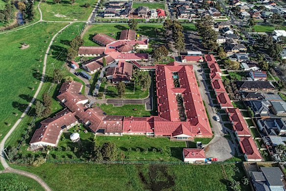 St Basil’s Homes for the Aged in Fawkner, where 45 residents died from COVID-related complications within a month of the first outbreak in 2020.
