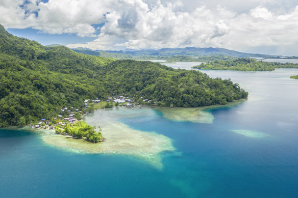 Choiseul Island in the Solomons.