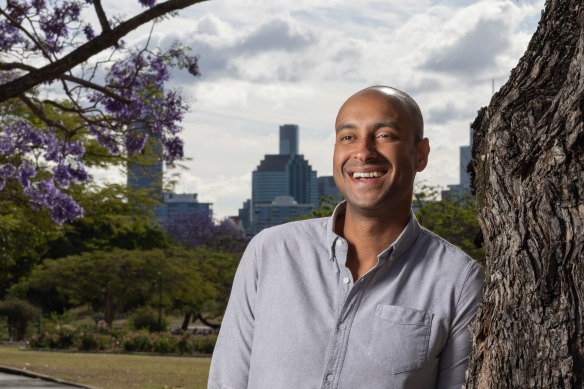 After nearly 17 years in Sydney, comedian, actor, radio presenter and writer Matt Okine is back living in his home city, Brisbane. 