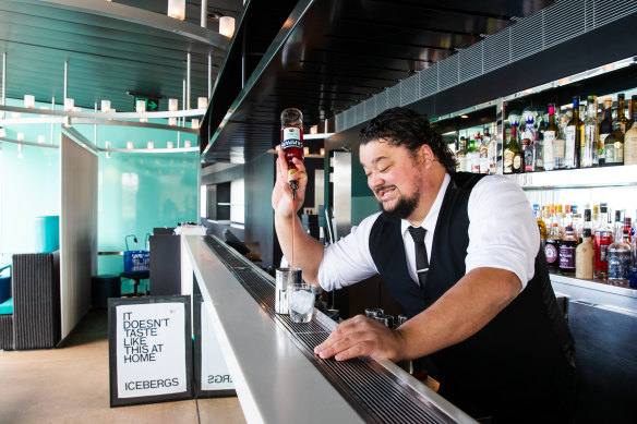 Bondi Icebergs bar director Matty Opai 