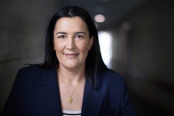 The AFL’s footy boss, Laura Kane.