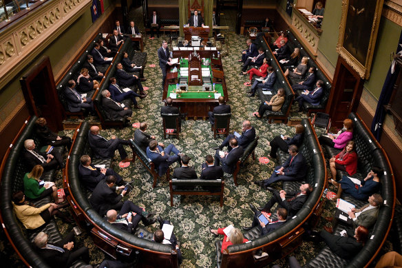 NSW parliamentarians debate the NSW Budget.