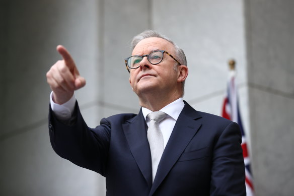 Prime Minister Anthony Albanese vowed to govern in a distinctively Australian way.