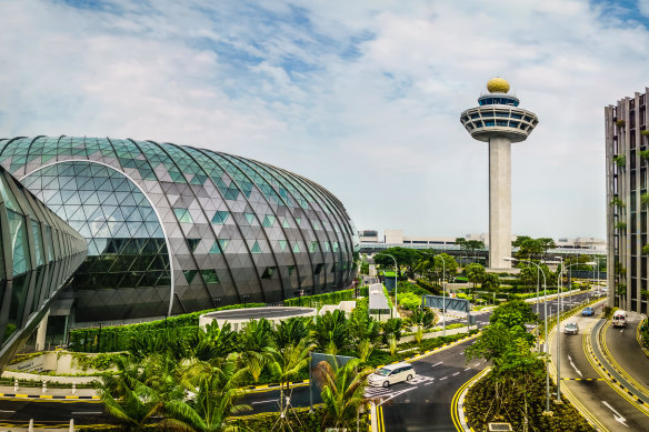 A major airport devoid of a control tower is like a grand cathedral without a spire. Pictured: Singapore’s Changi Airport.