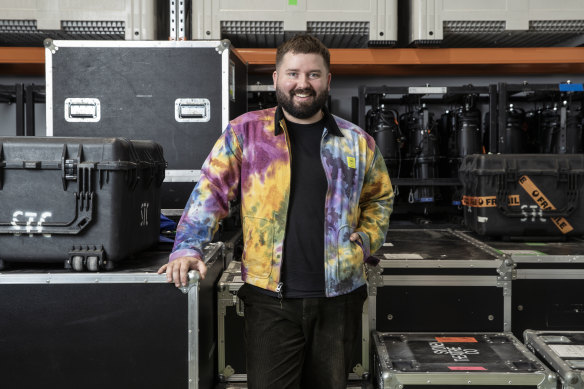 Sydney Theatre Company’s artistic director Kip Williams on Tuesday. 
