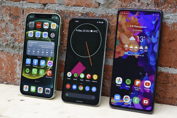 The iPhone 12, Pixel 5 and Galaxy S20 FE each strike a good balance of features and price.