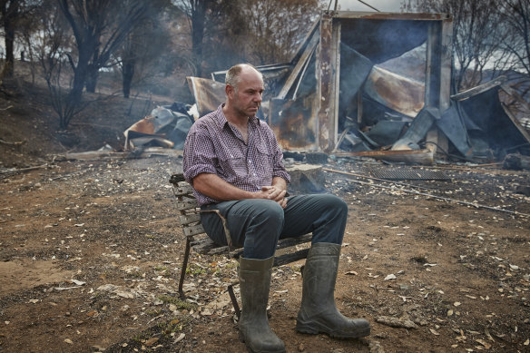 Farran Terlich says it will take four to five years for fire ravaged South Coast to recover. 