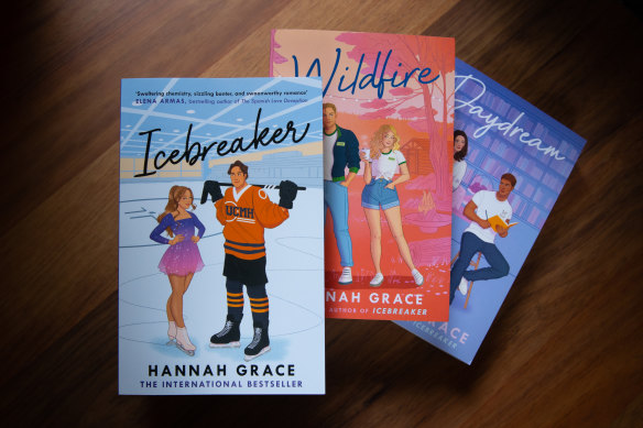Hannah Grace’s Maple Hills series, written by an anonymous UK author, has sold more than 300,000 books in Australia.