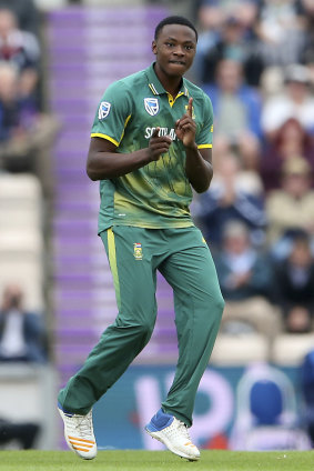 Pulling up trees: Now the world's best fast bowler, Rabada has his plot of land.