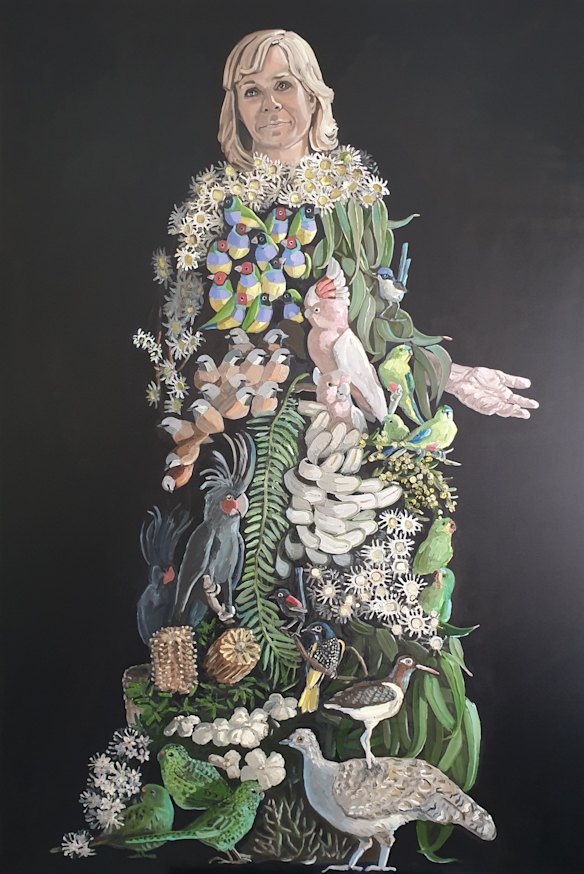 Portia Geach finalist Jane Guthleben’s ‘Zali, as Flora’.