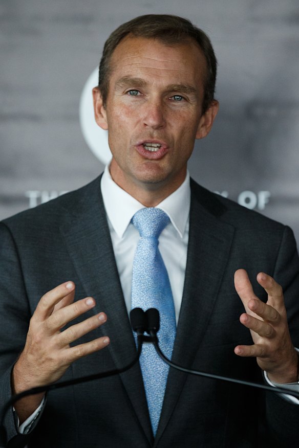 NSW Education Minister Rob Stokes has had to defend the government's expenditure figures on school maintenance backlogs. 
