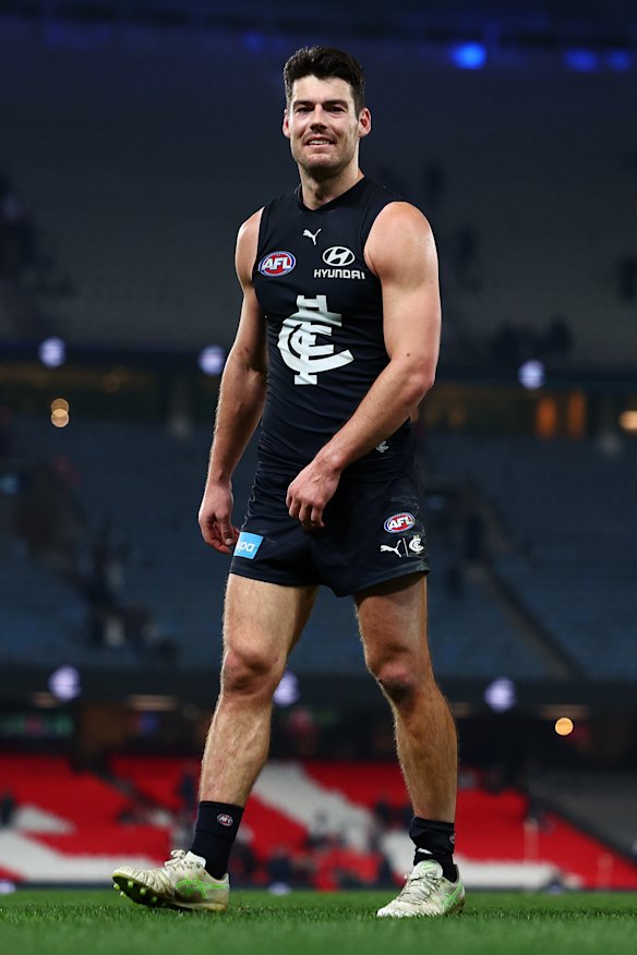 Blues midfielder George Hewett was dropped for Gather Round. 