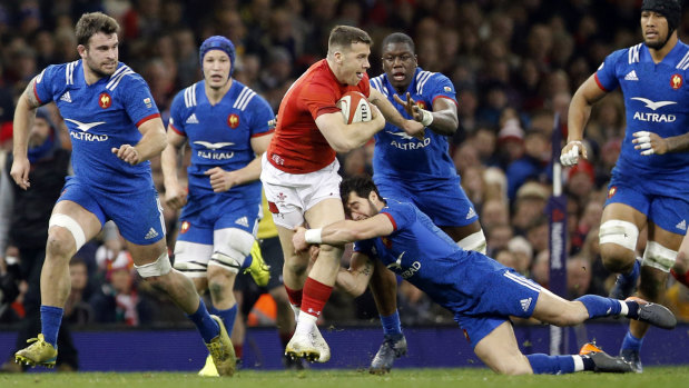 Next in line: Wales held off France to claim second place.