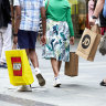 Shoppers turn away from household goods but overall spending surges