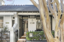 The three-bedroom, one-bathroom terrace house at 6 Cook Street in Sydney’s inner-western Glebe sold at auction for $2,151,000.