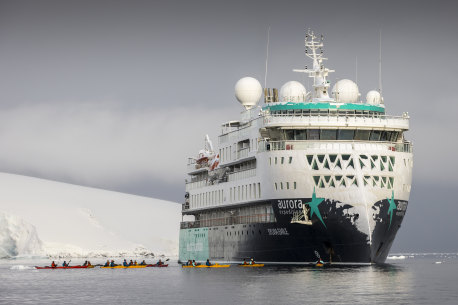 Aurora Expeditions’ MV Sylvia Earle.