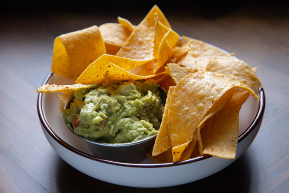 The “perfectly fresh” guacamole is a pleasant surprise.