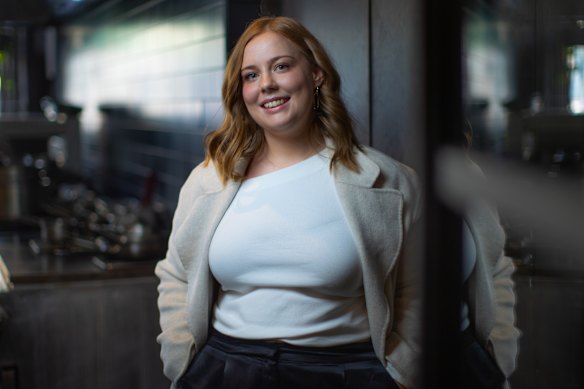 Taverna’s Fiona Evans, also a finalist last year.