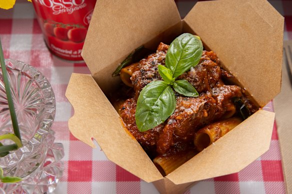 The ragu Napoletano is one of the most laborious dishes on Super Norma’s menu.