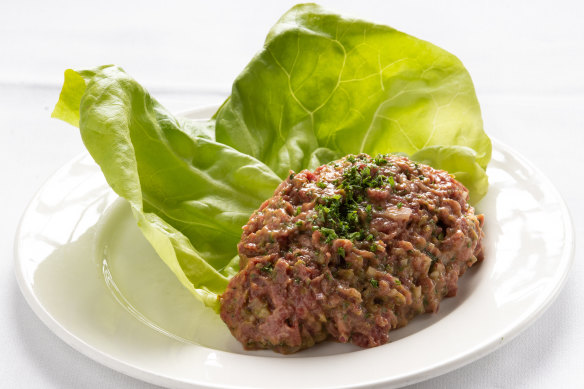 France-Soir’s steak tartare.
