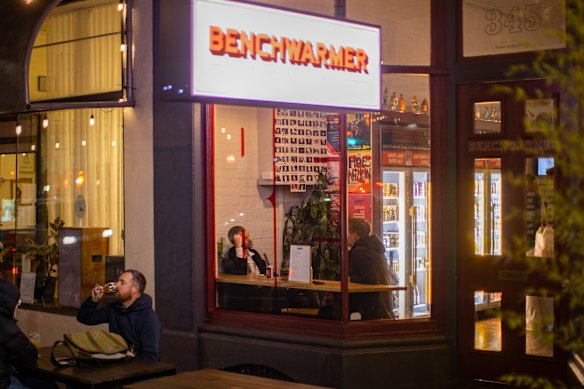 Benchwarmer is housed in an old Victorian terrace on Victoria Street.