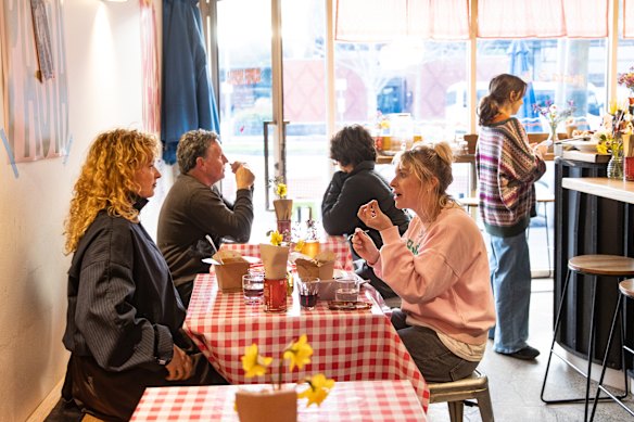 Inside Super Norma, originally a pop-up that’s now a fixture of the Carlton neighbourhood.