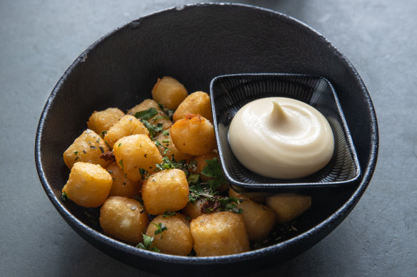Deep-fried gnocchi bites.