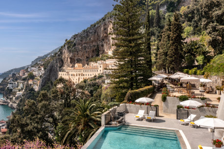 The cliff-hugging Anantara Convento di Amalfi Grand Hotel.