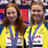 Mollie O’Callaghan and Ariane Titmus will be out to win gold in the pool in Paris.