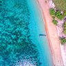 Komodo’s Pink Beach. 