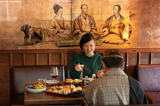 Inside Misuzu’s in Albert Park