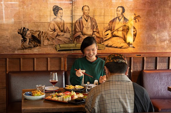 Inside Misuzu’s in Albert Park