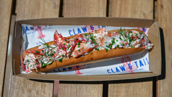 Lobster roll.