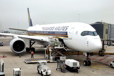 Singapore Airlines Airbus A350-900.