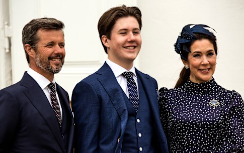 Princess Mary and her son