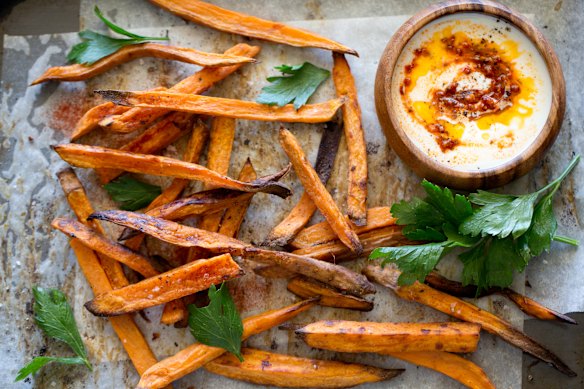 Jill Dupleix's sweet potato fries