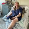 Marianne waited hours for an ambulance. Soon after, her leg was amputated