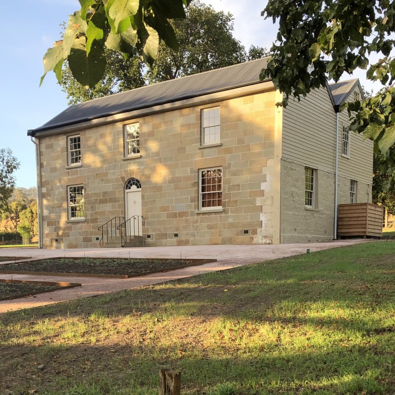 Stay in the historic Tasmanian home of famed painter John Glover
