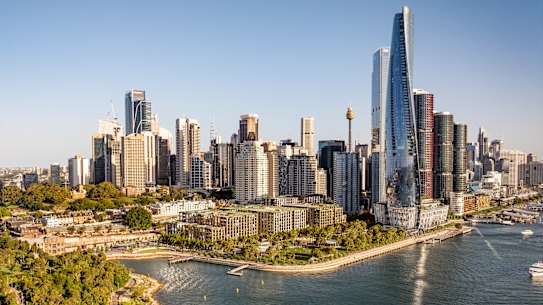 The government has approved the revised “Mod 9” proposal for Central Barangaroo.