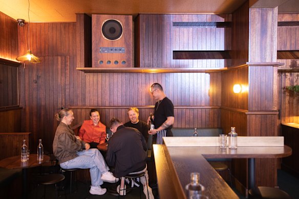 Hands Down is a new cocktail bar just off Smith Street in Fitzroy.