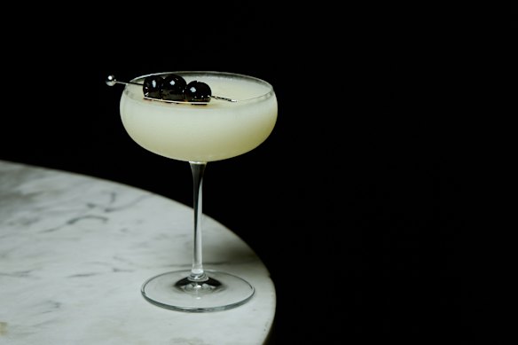 The frosty Lychee Slushtini at Marameo.