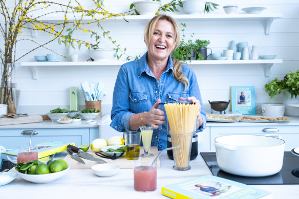 Donna Hay cooking up a storm, as always.
