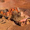 Rio Tinto iron ore mine in Western Australia.