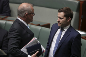 Immigration Minister Alex Hawke is a key factional ally of Prime Minister Scott Morrison.