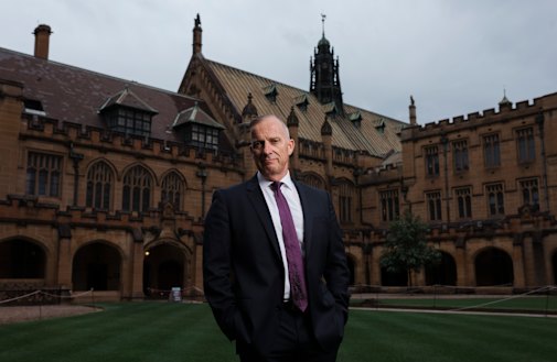 Vice-chancellor Michael Spence at the University of Sydney.