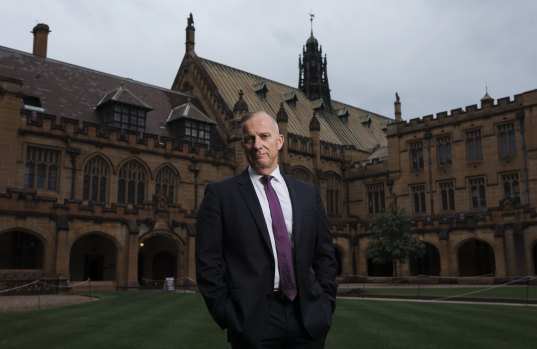 Vice-chancellor Michael Spence at the University of Sydney.