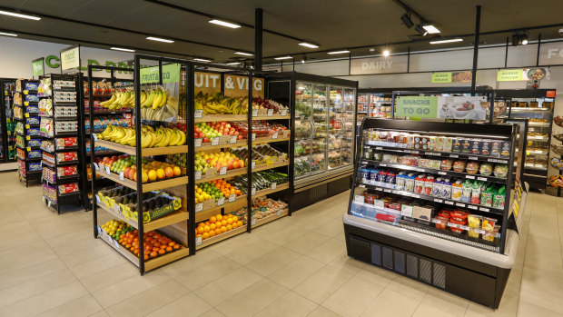 The new Caltex Woolworths store in North Ryde, Sydney.